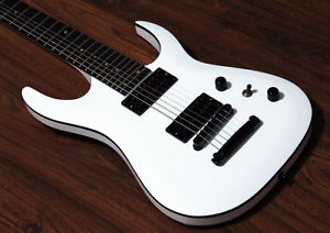 Halo Custom Guitars Merus 7 String Baritone Bare Knuckle Juggernauts TOM Bridge