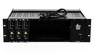 DBX 900A Rack Frame w/ Three DBX 902 De-Essers U076482