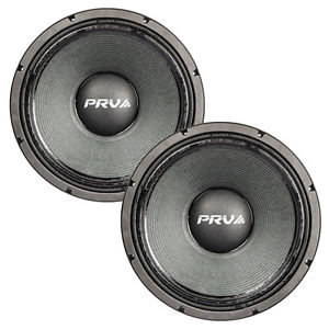 Pair PRV Audio 18SW3000-2 18" High Power Pro Subwoofer 2ohm 3000W 103 dB 5" VC