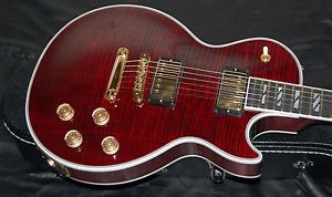 Gibson Les Paul Supreme - Extreme Flame Top (AAAA) front and back - Mint!