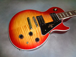 2014 Gibson Les Paul Signature  Cherry Sunburst Flame  MINT CONDITION