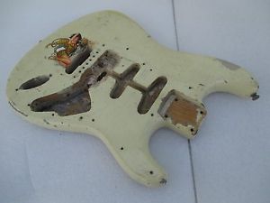 1962 FENDER STRATOCASTER USA BODY / ASH