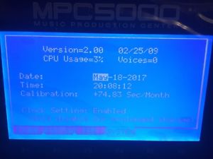 Also MPC 5000, With 80 Gb Hdd, 128ram Barely Used, Plastic Still On Screen
