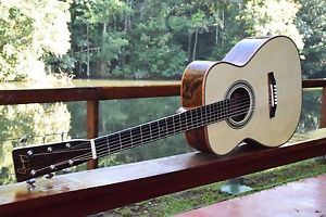 Acoustic Guitar Hand Made  OM-28 Brazilian Rosewood Martin Style