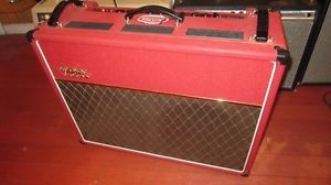 VOX AC30 C2 Combo Amplifier In Rare Red Tolex Only 700 Of These Made Very Clean