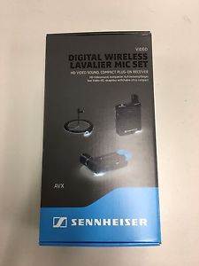 Brand New Sennheiser Camera Mountable Lavalier Wireless Set #AVX-ME2 SET-4-US