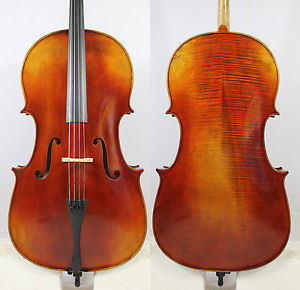 Special Offer!Copy Guadagnini​ 4/4 Cello M2551 Antique Oil Varnish !Sweet Deep!