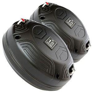 Pairs 18-Eighteen Sound-ND4015Ti2 1.5" HF Neodym Driver Pure Titanium Diaphragm
