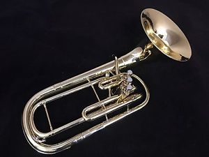 C.G. Conn Bright Brass Eb/F Alto horn w/Mouthpiece. No Case. 1957-58