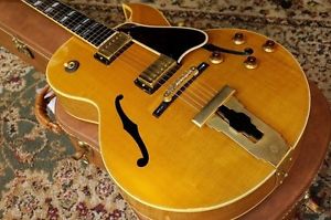 Gibson L-4CES Natural 1989, Hollow body type electric guitar, a1187