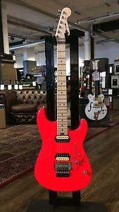 Charvel Pro Mod San Dimas Style 1 2H FR Rocket Red Electric Guitar Ex Display