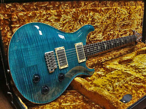 Paul Reed Smith Custom22 10 Top Blue Used  w/ Hard case