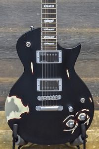 ESP LTD Truckster James Hetfield Signature Aged Black Satin Guitar #W15070349