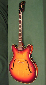 Vintage 1971 Guild Starfire V Semi Hollow Guitar Body Neck 5 es 335