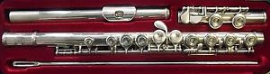 YAMAHA YFL 311 FLUTE, silver headjoint, split E