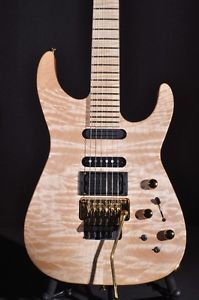 Jackson USA PC1 Phil Collen Signature Guitar Au Natural W/Hardshell Case