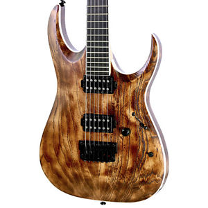 Brand New Ibanez RGA Iron Label RGAIX6U Antique Brown Stained Electric Guitar