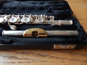Gemeinhardt 4S Solid Silver Professional Piccolo - Great Used Condition.