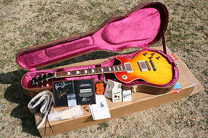 Gibson Historic Collection 1958 Les Paul Standard VOS 2012 Wild Wood Burst Rare