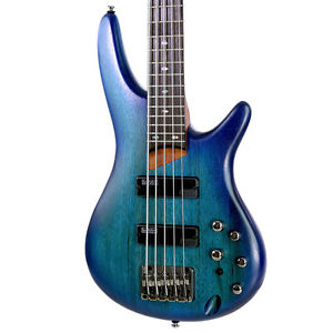 Brand New Ibanez SR505 Sapphire Blue Flat Electric Bass