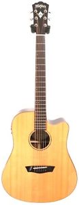 Washburn WD250SWCE Acoustic Electric Solid Wood Dreadnought Guitar - Blem #A468