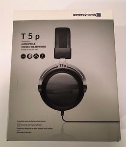 Beyerdynamic T5p Portable Tesla Hi-Fi Headphones, 32 Ohms, 5 Hz-50 kHz