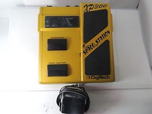 RARE DIGITECH XP-300 SPACE STATION MODULATION EFFECTS PEDAL w/ADAPTER WORKS 100%