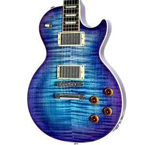 Used 2017 Gibson Les Paul Standard T Blueberry Burst Electric Guitar