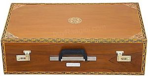 Lovely Design  Folding Teak Wood Harmonium Coupler Function 13 Scale Changer
