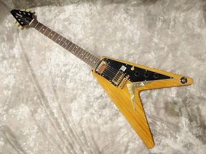 NEW Epiphone Limited Edition 1958 Korina Flying V guitar From JAPAN/456