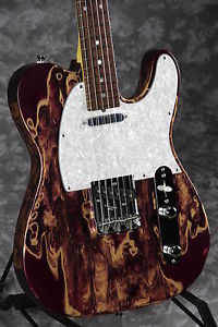 James Tyler Tylerbaster (Tele) Perfect Condition Wine - Ou Shmear