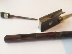 Antique Violin Bow French School Bow Vuillaume Rounded Ferrule/Rounded Edge Frog