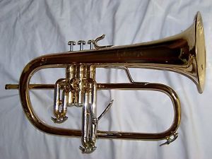 BACH STRADIVARIUS Mod.183 FLUGEL FLUGELHORN w. orig case -VERY NICE!