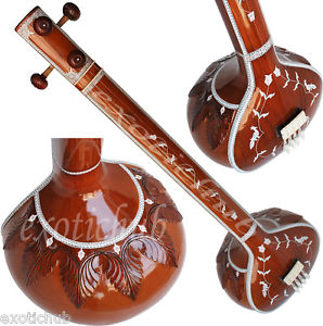 FEMALE TANPURA / TAMBURA / TAMBORA ~DESIGNER TUN WOOD WITH FIBER BOX~GREAT SOUND
