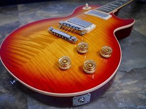 Gibson Les Paul Standard 2014 Premium Quilt Heritage Cherry Electric Guitar