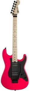 Charvel Pro Mod So-Cal Style 1 HH FR Neon Pink Electric Guitars