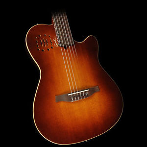 Godin Multiac Encore Nylon Acoustic/Electric Guitar Burnt Umber