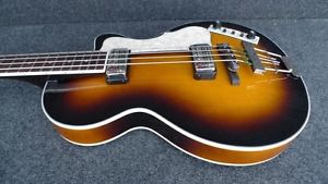 Hofner HCT 500/2-SB CLUB BASS GUITAR GREAT UK VINTAGE STYLE VIBE Sunburst  2ND