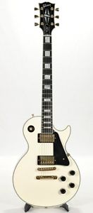 Gibson Custom Shop Les Paul Custom Alpine White Used From Japan #A142