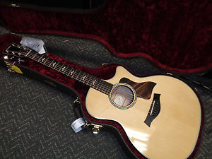 used Taylor 614ce cutaway acoustic electric guitar with OHSC