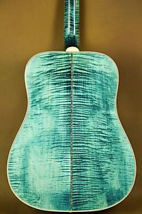 Gibson Doves in Flight Trans Blue Custom Acoustic Guitar