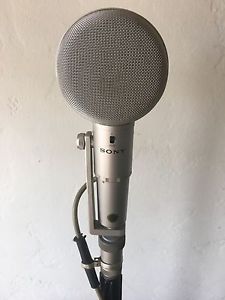 Sony C-500 Fet Mic 1960's Serviced Plug And Play.