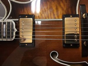 Heritage Golden Eagle   L5 Style All Upgrades Excellent Condition  Hand Carved