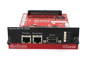 Yamaha Audinate MY16-AUD Dante Card