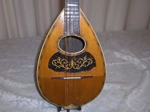 vintage mandolin - A. Galiano bowl back Very rare and old  Made in Italy 1890's!