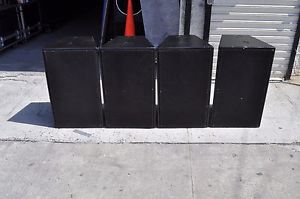 Empty Speaker Cabinet Enclosures (15 inch woofer horn EMPTY) LOT OF 4