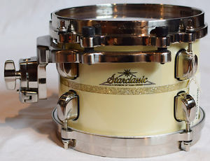 Tama Starclassic Bubinga Tom Tom BT0807H-IWPD 08x07 Pearl White