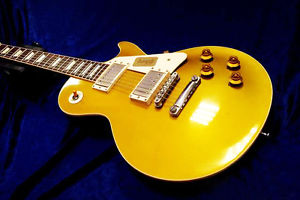 Gibson Custom Shop Les Paul 1957 Re-issue Gold Top Electric Guitar Hum-Buckers