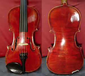 4/4 Giovan Facit Maggini Violin Old Fine Full Size case and bow Watch Video !