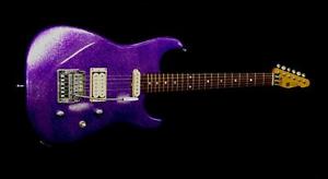 ST. BLUES Strings & Things, ELIMINATOR II, 1985 Refin to Majestic Purple Sparkle